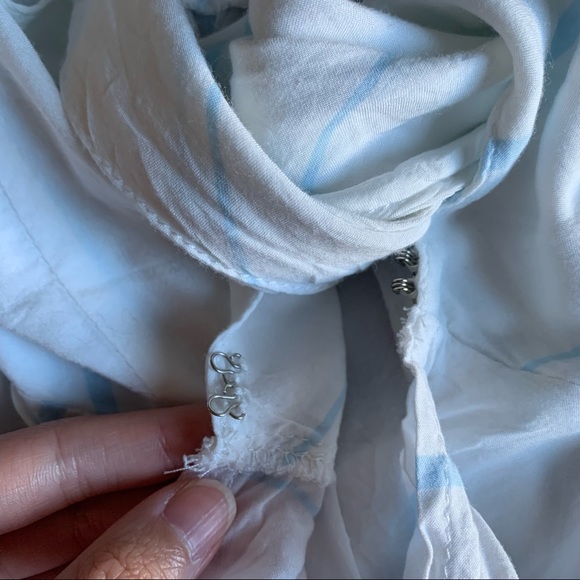 Faithfull the Brand Tie Front Crop Top - Picture 5 of 6